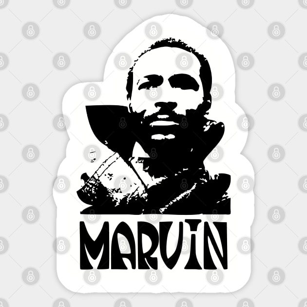 Marvin Sticker by NotoriousMedia